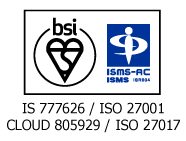 ISO 27001・ISO 27017認証